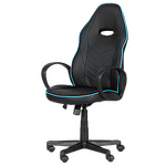 Геймърски стол Carmen 7530 - черно - син