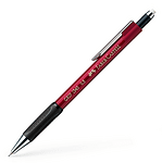 Автоматичен молив Faber-Castell GRIP 1345, 0.5 мм., червен