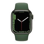 Apple Watch 7 41mm GPS Green Aluminium Case with Clover Sport Band