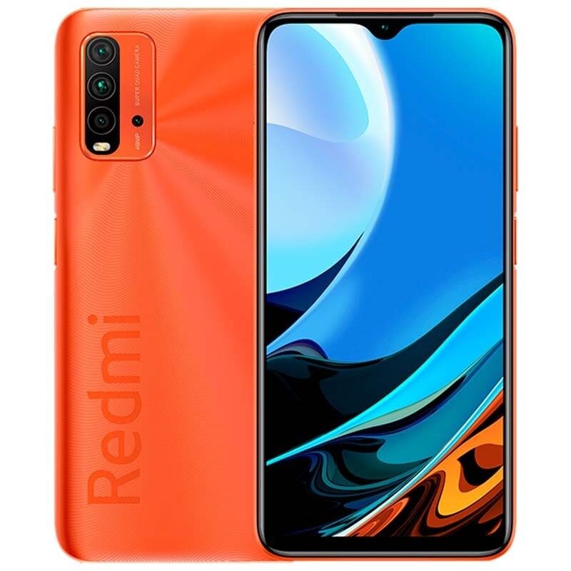Redmi 9 (Sporty Orange, 4GB RAM, 64GB Storage)