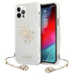 Калъф Original Faceplate Case Guess GUHCP12MKS4GGO iPhone 12/12 Pro Gold Charms Collection