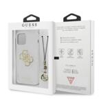 Калъф Original Faceplate Case Guess GUHCP12MKS4GGO iPhone 12/12 Pro Gold Charms Collection