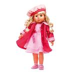 BAYER Пееща и говореща кукла Мария с розово палто 94635AJ