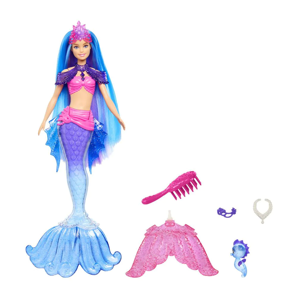 Barbie® Кукла русалка Barbie "Malibu" Mermaid Power™ HHG52