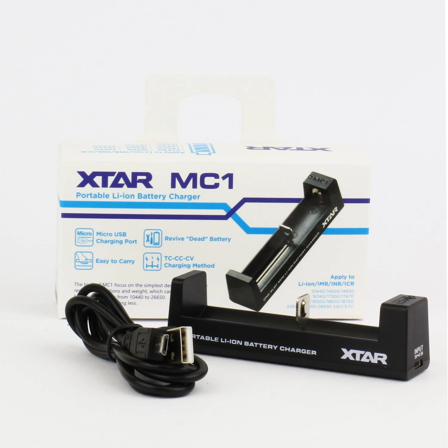 XTAR MC1 USB battery charger