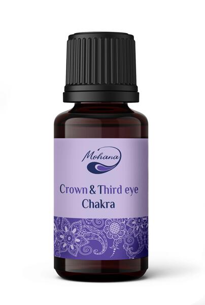 Арома композиция Crown & Third eye chakra, Коронна и трето око чакра, 10 мл