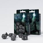 Runic Dice: Black and Yellow-Copy