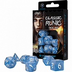 RPG Classic Runic Dice set: Black & Green-Copy