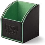 Кутия за 100+ карти Nest (черно и зелено)