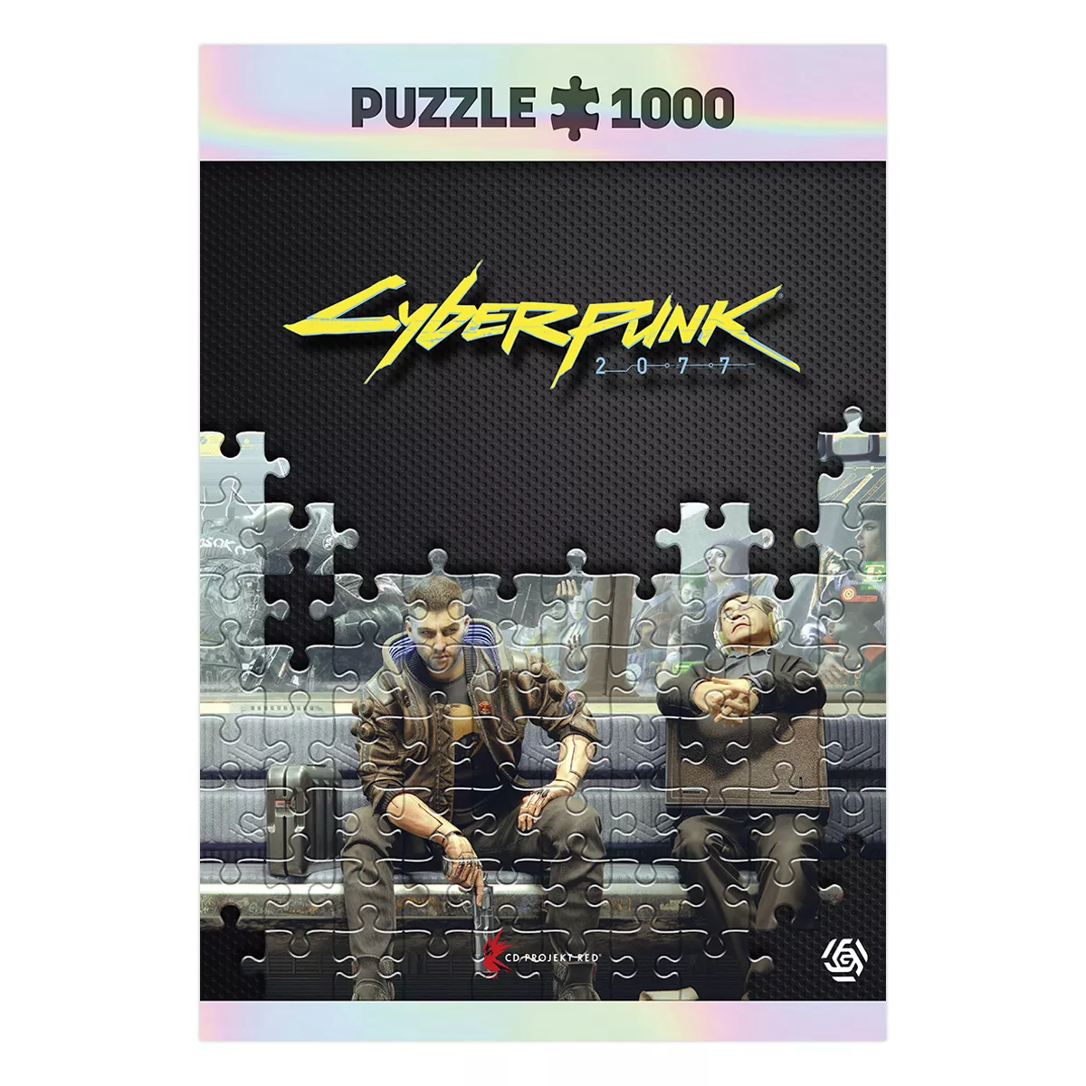Cyberpunk 2077: Metro Puzzle 1000 - Cyberpunk 2077 пъзел