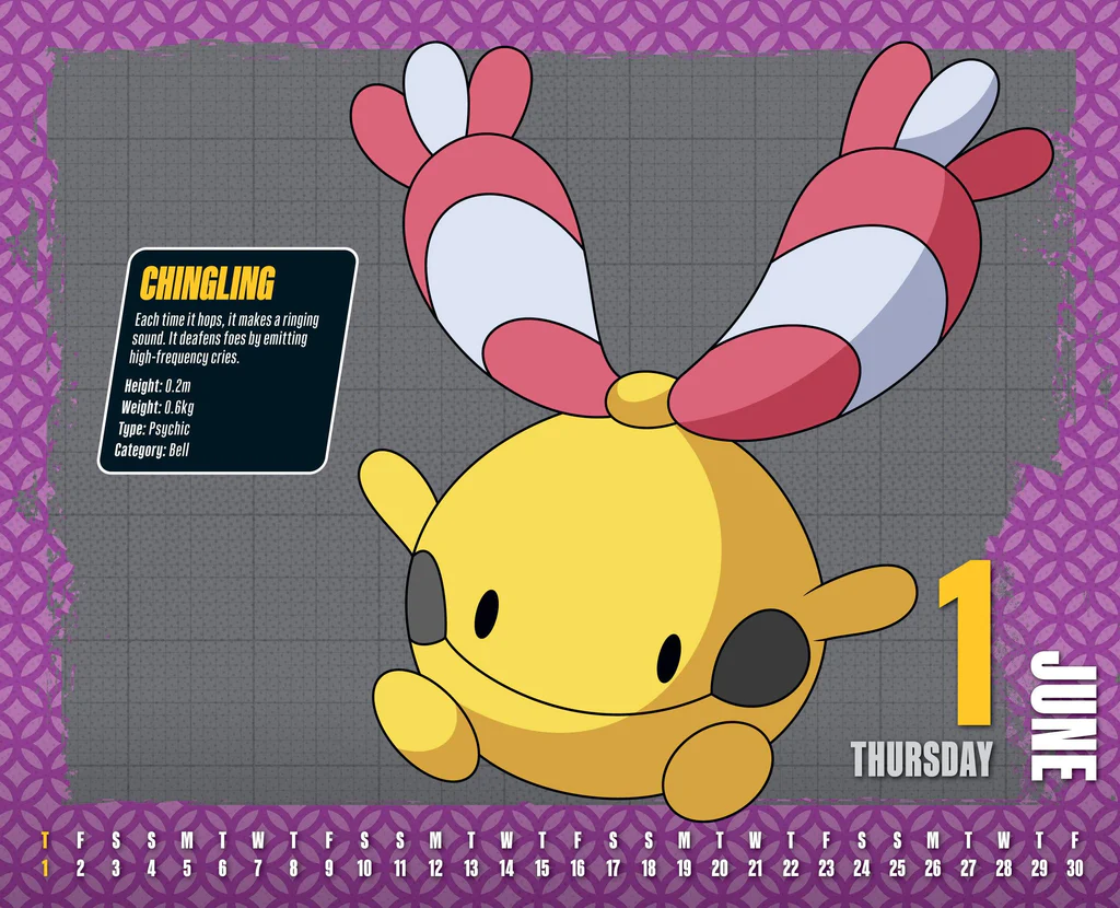 Danilo Calendar - Pokemon 2023 Desk Block Calendar