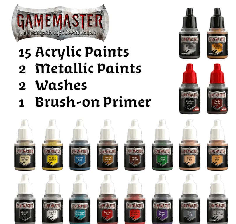 The Army Painter - Character Starter Paint Set - GameMaster