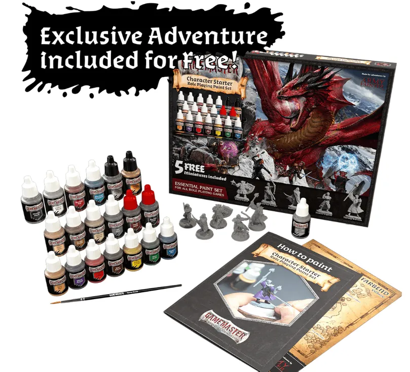 The Army Painter - Character Starter Paint Set - GameMaster