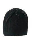 Черна зимна шапка