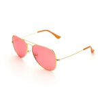 Слънчеви очила Aviator розови