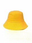 Шапка Bucket - жълта шапка идиотка