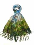 Дамски кашмирен шал, репродукция на МОНЕ - Woman