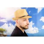 Мъжко бомбе - светло кафяво в тъмно кафяв колан