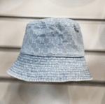 Синя дънкова шапка идиотка, NY - памучна