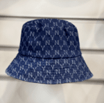 Синя дънкова шапка идиотка, NY - памучна