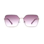 Дамски слънчеви очила Gian Marco Venturi, светло кафяви със златиста рамка