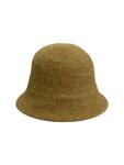 Дамска шапка с форма на камбанка, ангорска вълна