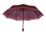Пъстър дамски чадър, полуавтоматичен