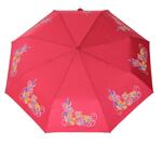 Автоматичен дамски чадър с екзотични цветя