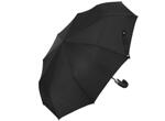 Автоматичен черен мъжки чадър с класическа форма