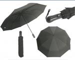 Автоматичен мъжки чадър - черен, луксозен