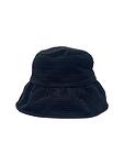 Черна дамска шапка идиотка, екстравагантна с UV защита