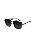 Слънчеви очила HAVVS - сиви преливащи лещи, сребриста рамка