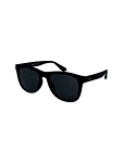 Слънчеви очила B с черни лещи и черна рамка, плътна