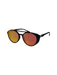 Слънчеви очила B343 C3 - овал, огледална жълто-оранжева леща