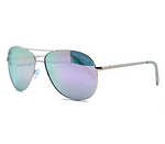 Мъжки слънчеви очила с бледо розови лещи, авиатор