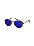 Слънчеви очила HAVVS - със сини лещи и сребриста рамка
