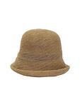Бежова лятна дамска шапка малка периферия