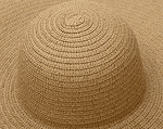 Лятна шапка с широка периферия с цвят бордо