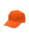 Оранжева бейзболна шапка от микрофибър