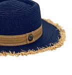 Черна лятна дамска шапка бохо с периферия-Copy