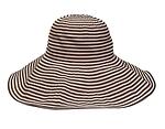 Лятна дамска шапка с периферия - земни цветове и чар