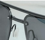 Оригинален модел слънчеви очила MATRIX, черни - унисекс-Copy