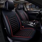 2БР Луксозни Кожени Седалки за автомобили черни, сиви, сини и червени