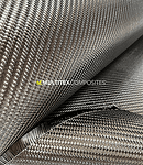Carbon fiber fabric CW 640g/m2 twill - 125cm width - 10m roll