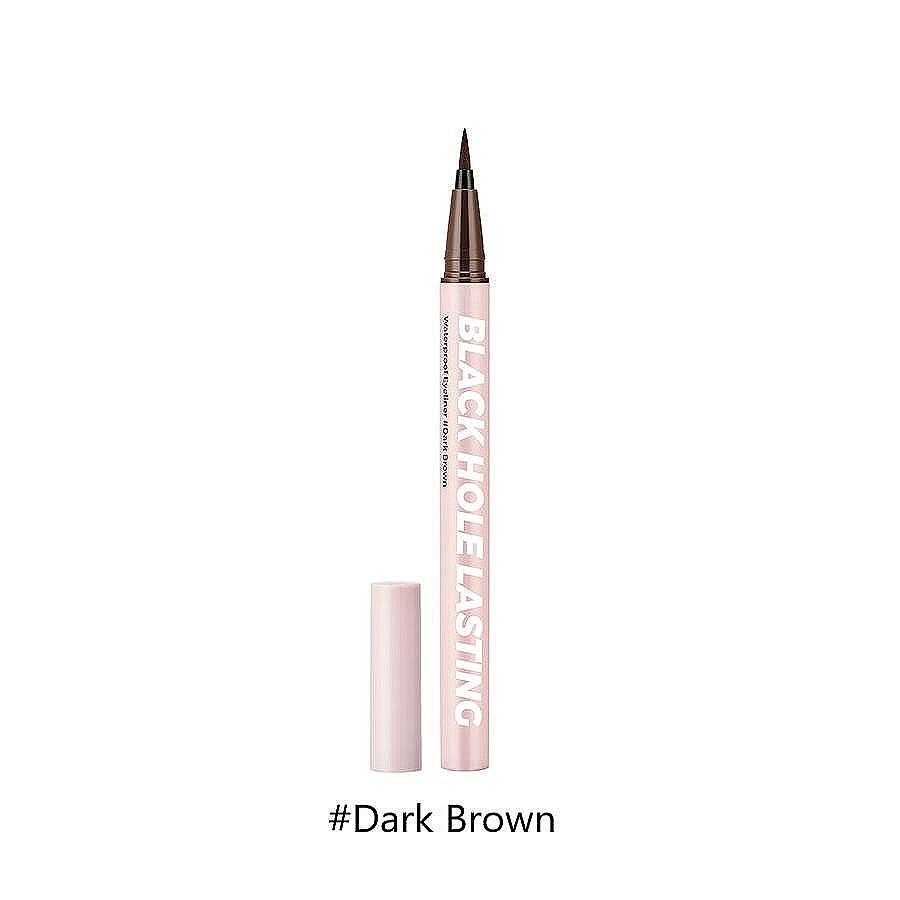 BLESSED MOON | Black Hole Lasting Waterproof Eyeliner #Dark Brown