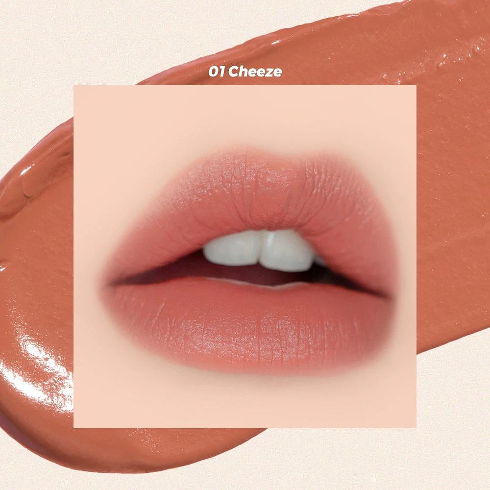 THE BLESSED MOON FLUFFY LIP TINT #01 CHEEZE
