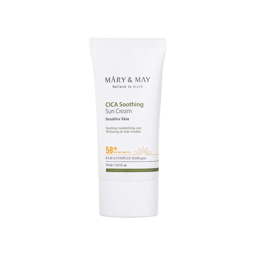 Mary&May CICA Soothing Sun Cream SPF50+ PA++++, 50ml