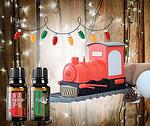 Коледен комплект Дифузер Влак и празнични етерични масла Holiday Joy и Holiday peace doTERRA 15 мл.