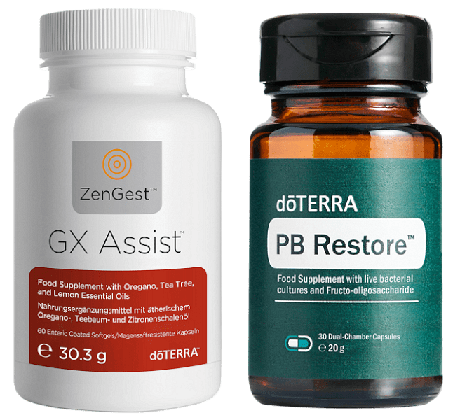 Комплект за пречистване и възстановяване doTERRA GX Assist, 60 бр. и PB ...