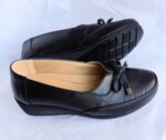 Черни дамски анатомични обувки Езел с антибактериална стелка
